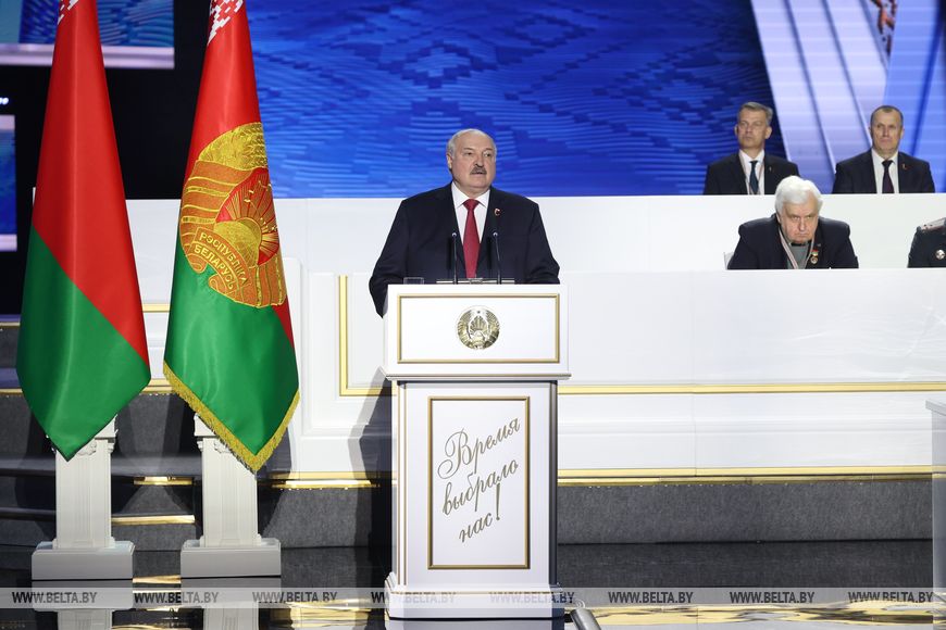 “Это эволюционное развитие”. Лукашенко на ВНС о новом этапе в политической жизни страны