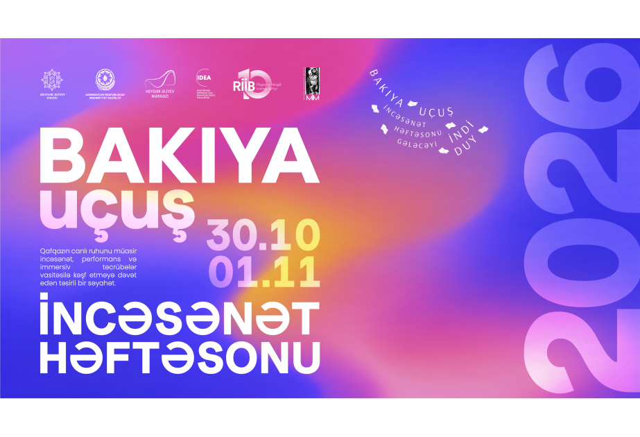 Heydər Əliyev Mərkəzində “Art Weekend”in silsilə sərgiləri açılacaq